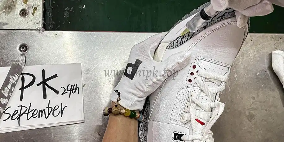 PK GOD Jordan 3 Retro White Cement Reimagined RETAIL MATERIALS READY TO SHIP