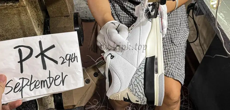 PK GOD Jordan 3 Retro White Cement Reimagined RETAIL MATERIALS READY TO SHIP