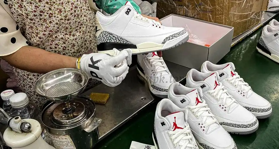 PK GOD Jordan 3 Retro White Cement Reimagined RETAIL MATERIALS READY TO SHIP