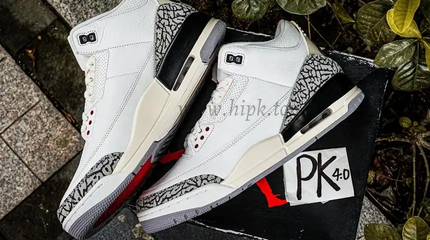 PK GOD Jordan 3 Retro White Cement Reimagined RETAIL MATERIALS READY TO SHIP