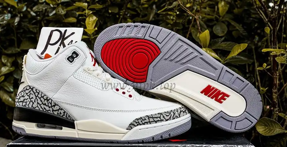 PK GOD Jordan 3 Retro White Cement Reimagined RETAIL MATERIALS READY TO SHIP