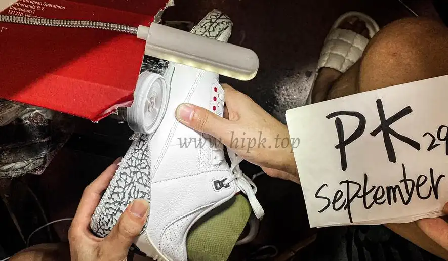 PK GOD Jordan 3 Retro White Cement Reimagined RETAIL MATERIALS READY TO SHIP