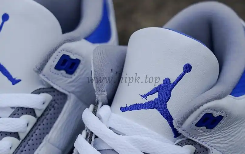 PK Jordan 3 racer blue retail materials ready to ship