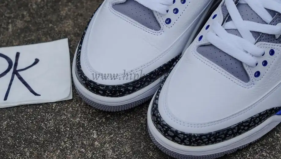 PK Jordan 3 racer blue retail materials ready to ship