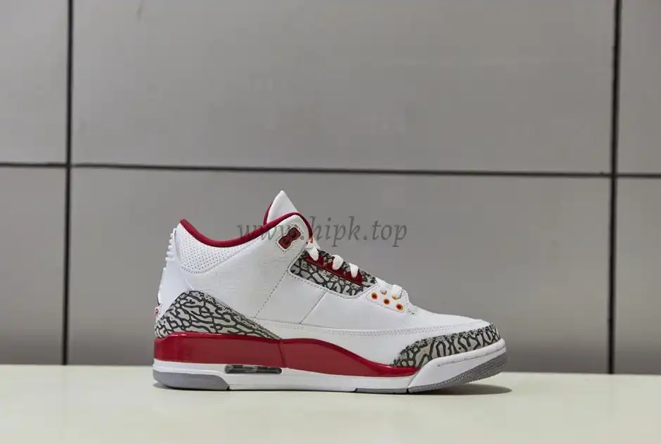 Pk God air jordan 3 retro Cardinal Red retail materials ready to ship