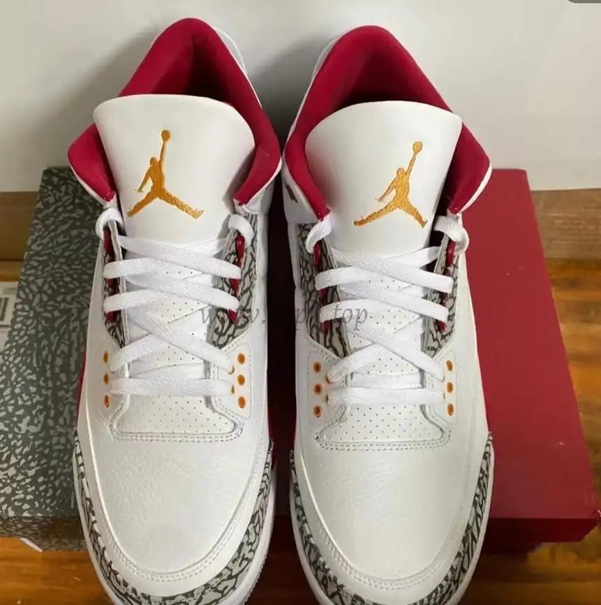 Pk God air jordan 3 retro Cardinal Red retail materials ready to ship