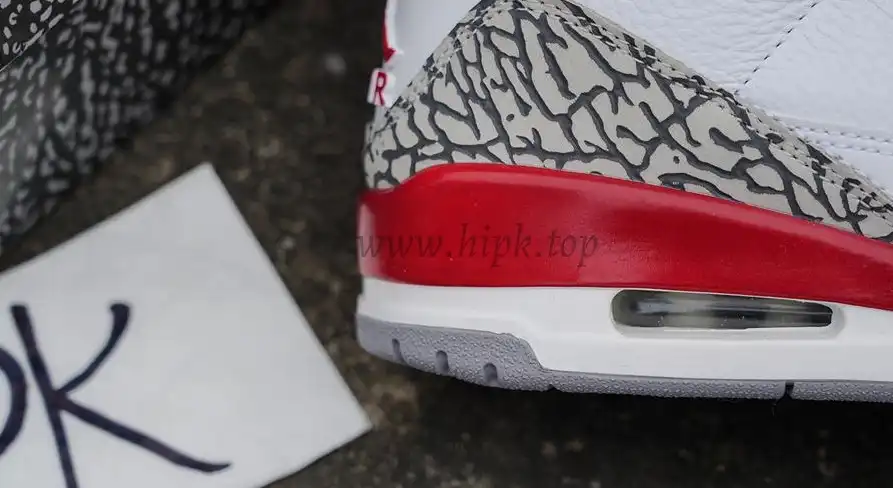 Pk God air jordan 3 retro Cardinal Red retail materials ready to ship