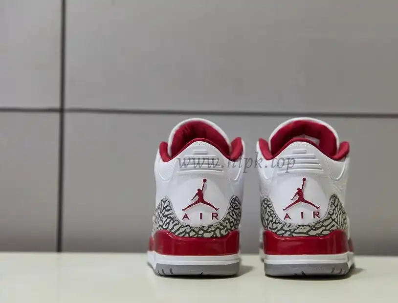 Pk God air jordan 3 retro Cardinal Red retail materials ready to ship