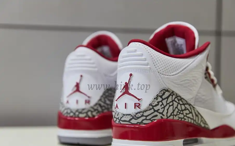 Pk God air jordan 3 retro Cardinal Red retail materials ready to ship