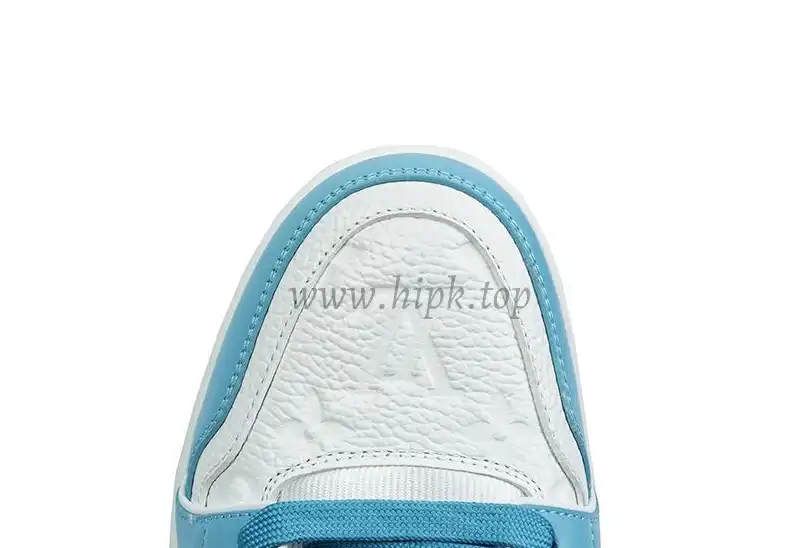 PK god Louis Vuitton LV Trainer Monogram Denim Light Blue retail materials ready to ship