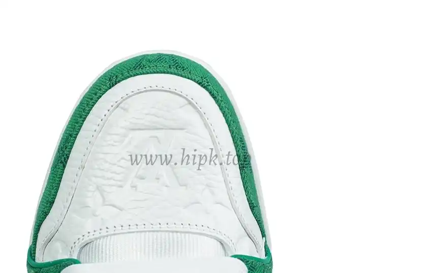 PK god Louis Vuitton LV Trainer Monogram Denim green retail materials ready to ship