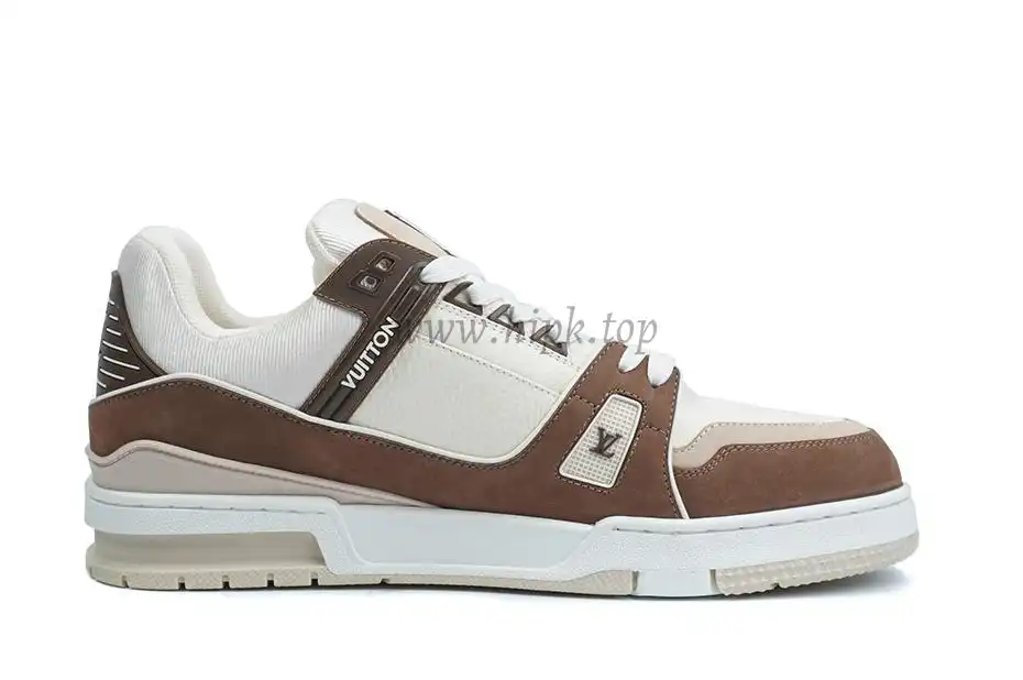 PK god Louis Vuitton LV Trainer Brown retail materials ready to ship