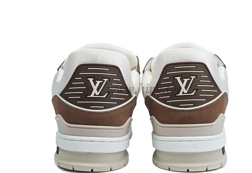 PK god Louis Vuitton LV Trainer Brown retail materials ready to ship