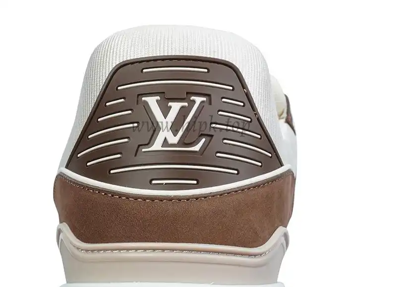 PK god Louis Vuitton LV Trainer Brown retail materials ready to ship