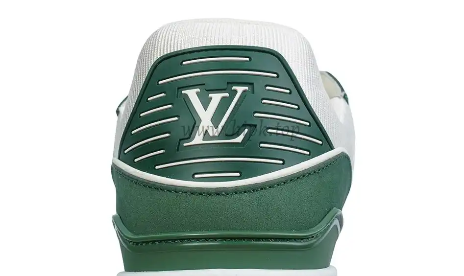 PK god Louis Vuitton LV Trainer Green White retail materials ready to ship