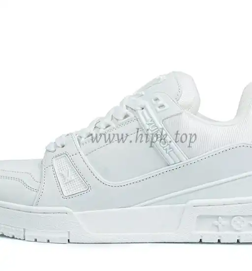 PK God Louis Vuitton Trainer Maxi White RETAIL MATERIALS READY TO SHIP