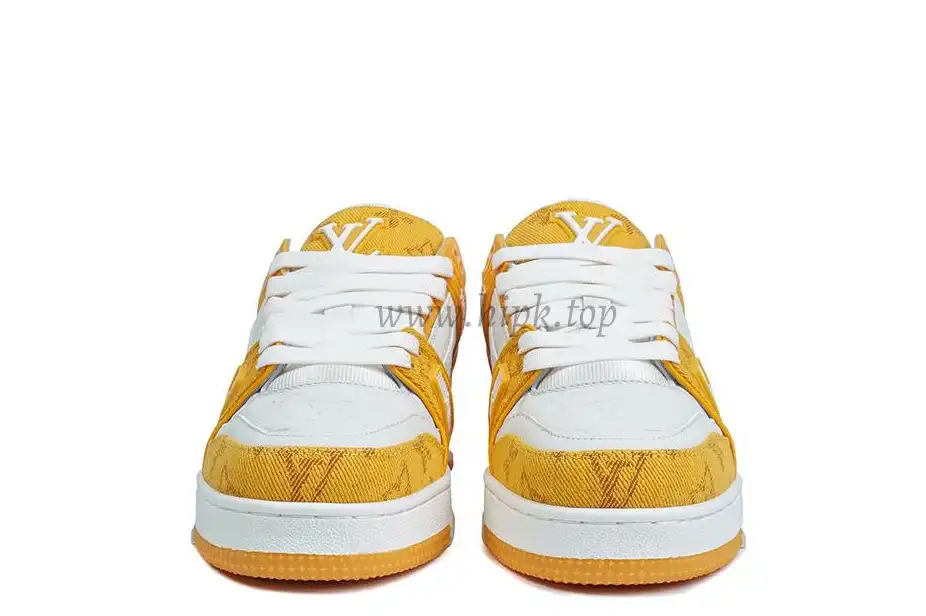 PK god Louis Vuitton LV Trainer orange retail materials ready to ship