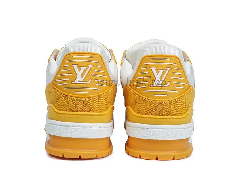 PK god Louis Vuitton LV Trainer orange retail materials ready to ship