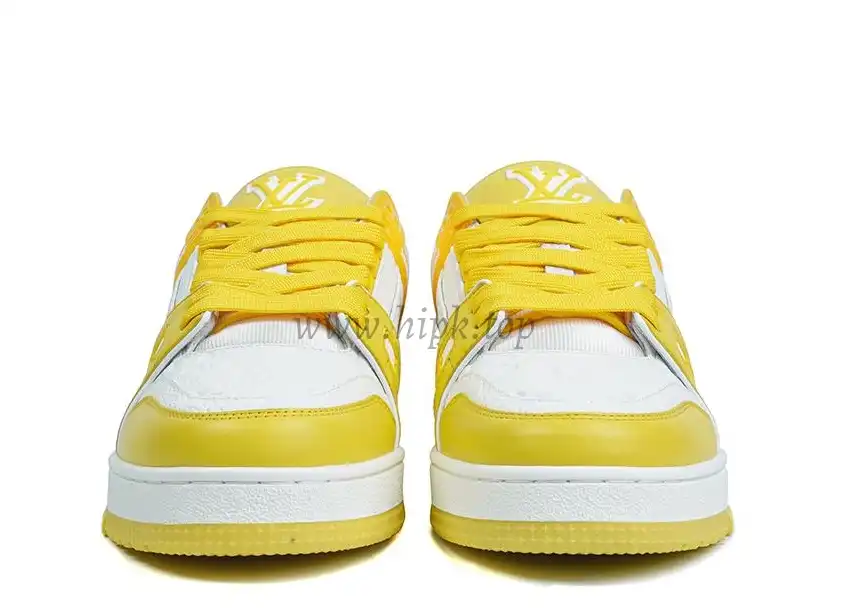 PK god Louis Vuitton LV Trainer yellow retail materials ready to ship