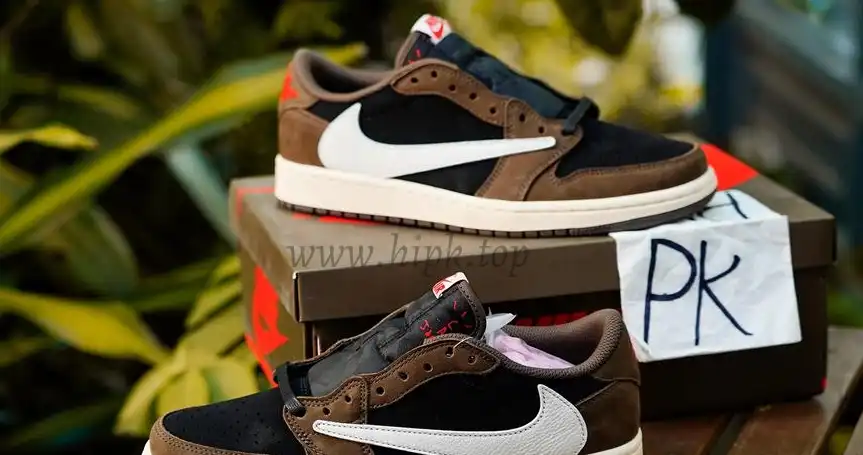 PK 5.0 TRAVIS SCOTT X AJ1 LOW WITH RETAIL MATERIALS READY TO SHIP