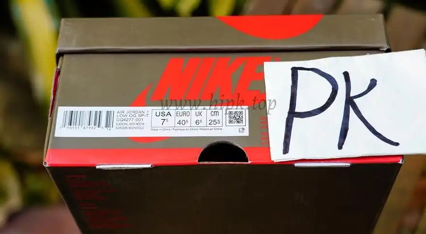 PK 5.0 TRAVIS SCOTT X AJ1 LOW WITH RETAIL MATERIALS READY TO SHIP