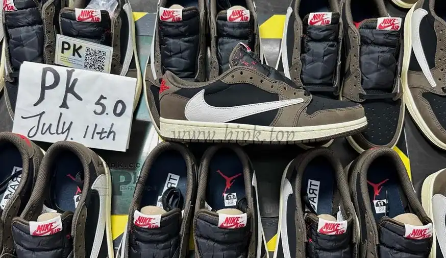 PK 5.0 TRAVIS SCOTT X AJ1 LOW WITH RETAIL MATERIALS READY TO SHIP