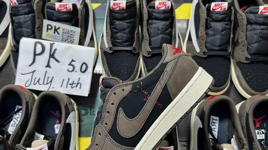 PK 5.0 TRAVIS SCOTT X AJ1 LOW WITH RETAIL MATERIALS READY TO SHIP