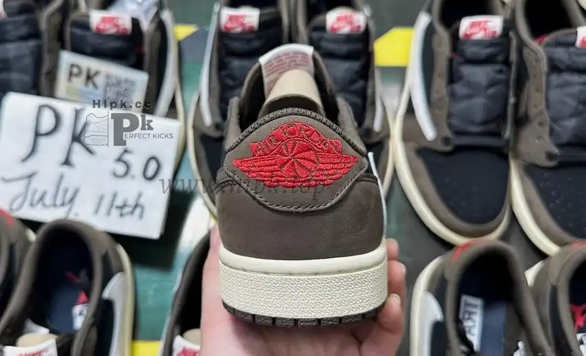 PK 5.0 TRAVIS SCOTT X AJ1 LOW WITH RETAIL MATERIALS READY TO SHIP