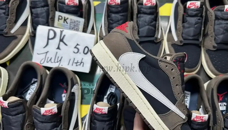 PK 5.0 TRAVIS SCOTT X AJ1 LOW WITH RETAIL MATERIALS READY TO SHIP