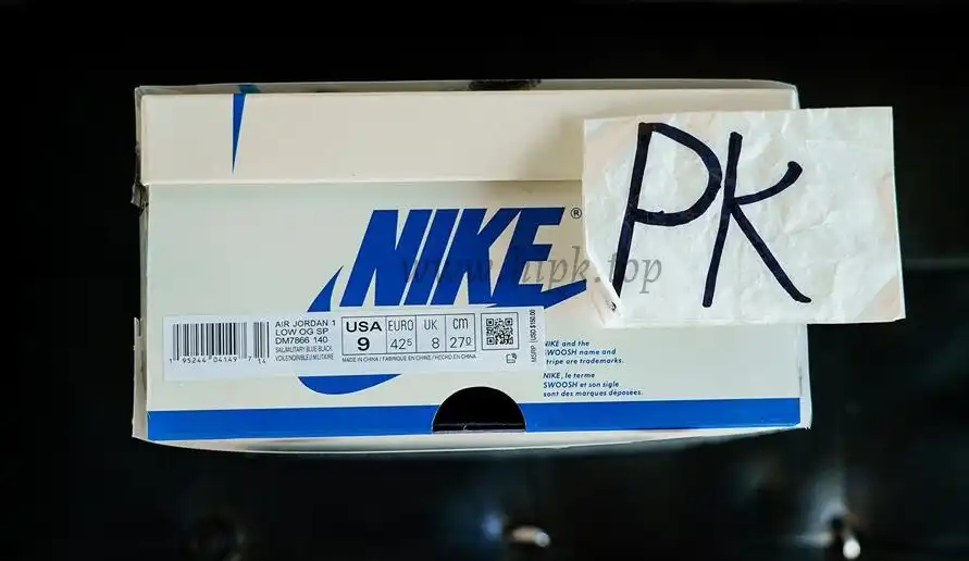 PK 5.0 TRAVIS SCOTT X FRAGEMENT X AIR JORDAN 1 LOW OG RETAIL MATERIALS READY TO SHIP