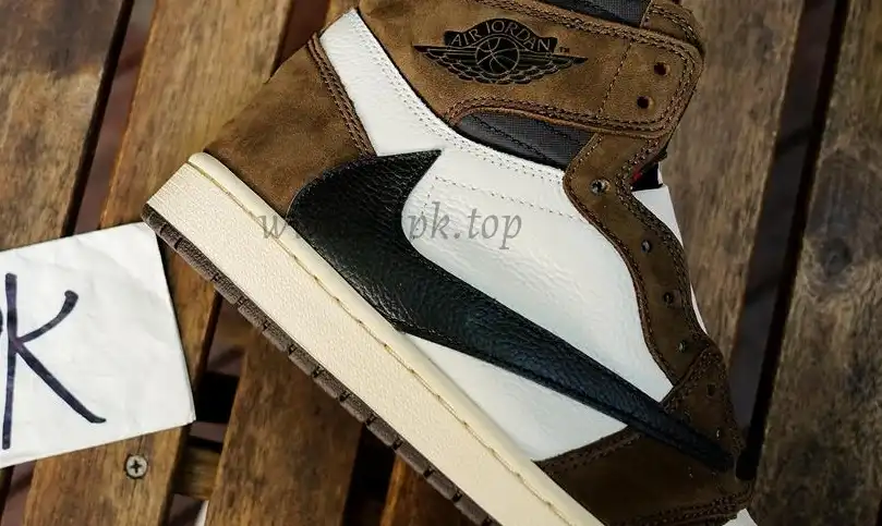 PK5.0 TRAVIS SCOTT X AIR JORDAN I CD4487-100 HIGH OG MOCHA RETAIL MATERIALS RETAIL VERSION