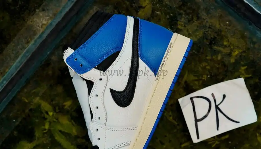 PK5.0 Travis Scott X Fragment X Air Jordan 1 High OG retail materials ready to ship