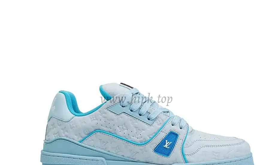 PK god Louis Vuitton by Tyler, the Creator LV Trainer Blue retail materials ready to ship