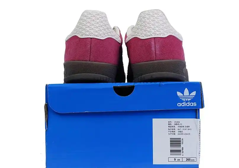 PK GOD ADIDAS GAZELLE INDOOR PINK CLOUD WHITE RETAIL MATERIALS READY TO SHIP