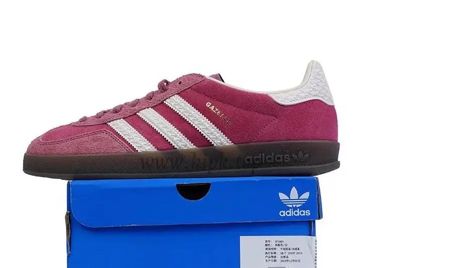 PK GOD ADIDAS GAZELLE INDOOR PINK CLOUD WHITE RETAIL MATERIALS READY TO SHIP