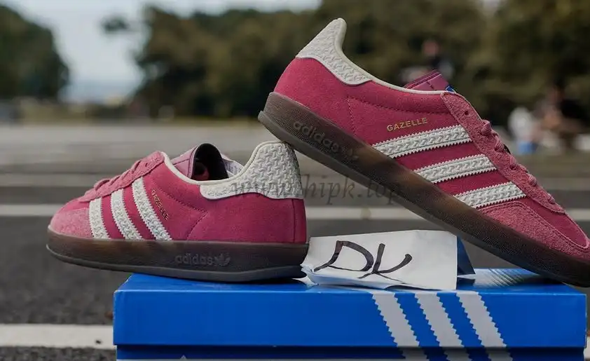 PK GOD ADIDAS GAZELLE INDOOR PINK CLOUD WHITE RETAIL MATERIALS READY TO SHIP