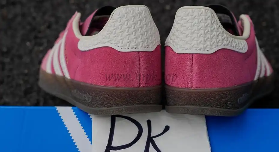 PK GOD ADIDAS GAZELLE INDOOR PINK CLOUD WHITE RETAIL MATERIALS READY TO SHIP