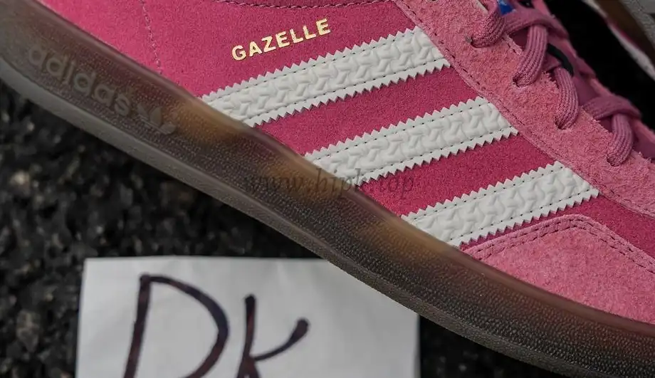 PK GOD ADIDAS GAZELLE INDOOR PINK CLOUD WHITE RETAIL MATERIALS READY TO SHIP