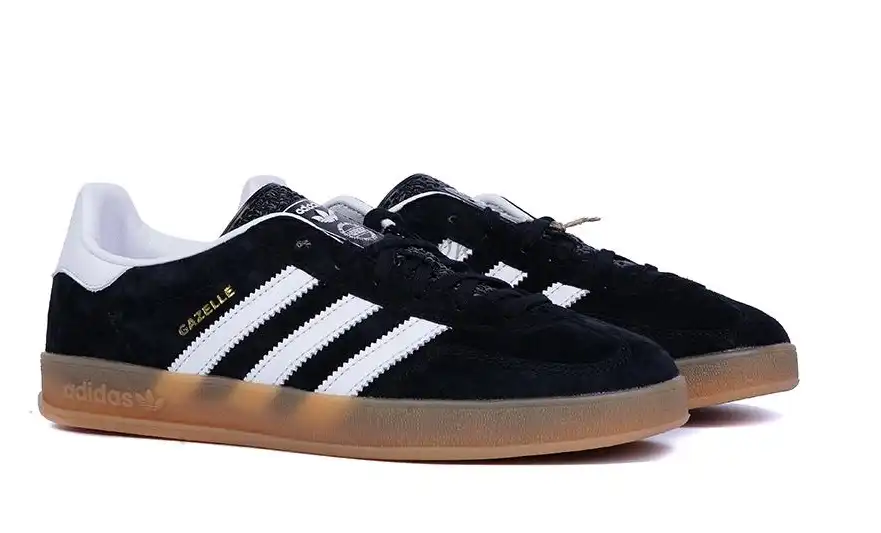 PK GOD Adidas Gazelle Indoor Black RETAIL MATERIALS READY TO SHIP