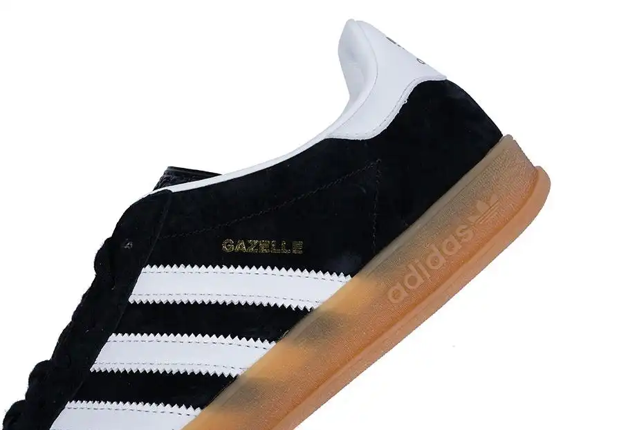 PK GOD Adidas Gazelle Indoor Black RETAIL MATERIALS READY TO SHIP