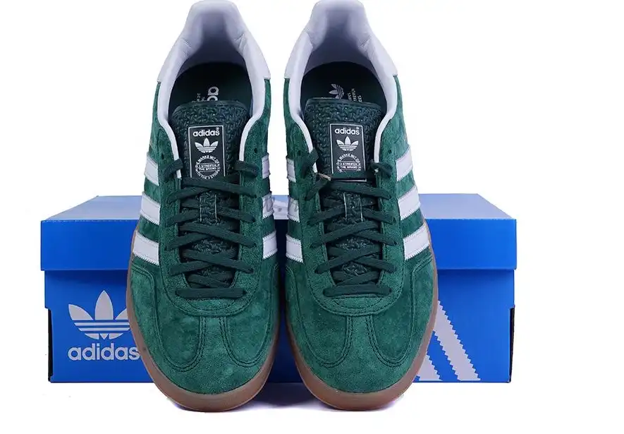 PK GOD Adidas Gazelle Indoor Green RETAIL MATERIALS READY TO SHIP