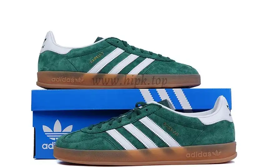 PK GOD Adidas Gazelle Indoor Green RETAIL MATERIALS READY TO SHIP