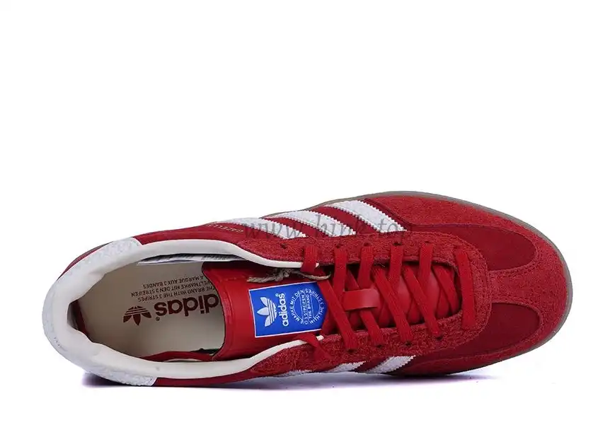 PK GOD Adidas Gazelle Indoor Red White RETAIL MATERIALS READY TO SHIP