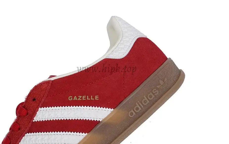 PK GOD Adidas Gazelle Indoor Red White RETAIL MATERIALS READY TO SHIP