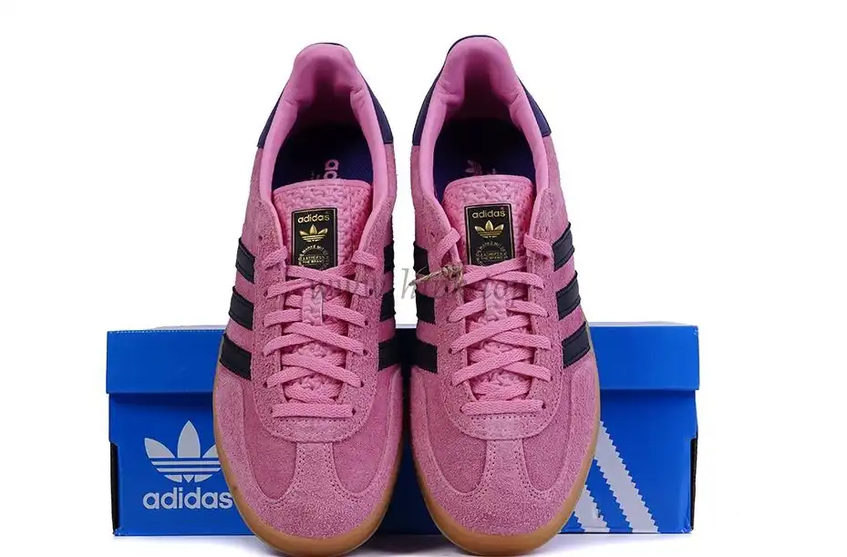 PK GOD Adidas Gazelle Indoor pink Black RETAIL MATERIALS READY TO SHIP