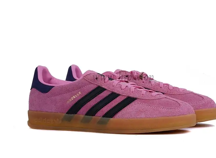 PK GOD Adidas Gazelle Indoor pink Black RETAIL MATERIALS READY TO SHIP