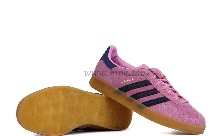 PK GOD Adidas Gazelle Indoor pink Black RETAIL MATERIALS READY TO SHIP