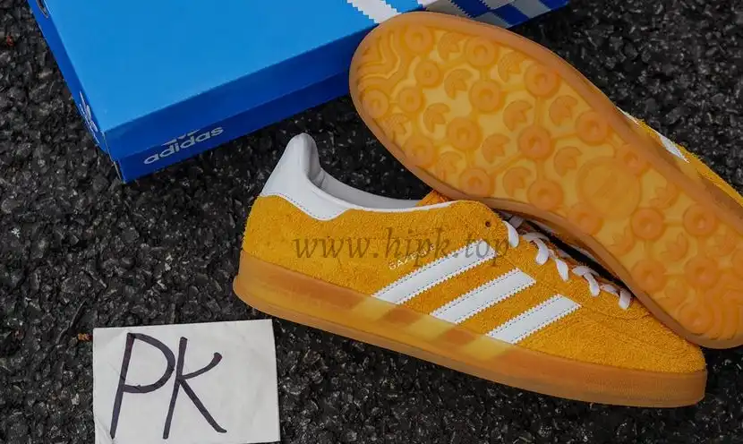 PK GOD Adidas Orange Peel Gazelle Indoor Trainers RETAIL MATERIALS READY TO SHIP