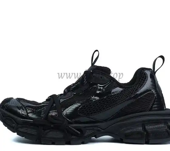 PK God Balen Triple S Designer David Tourniaire launches brand “Shoes 53045”all black retail materials ready to ship