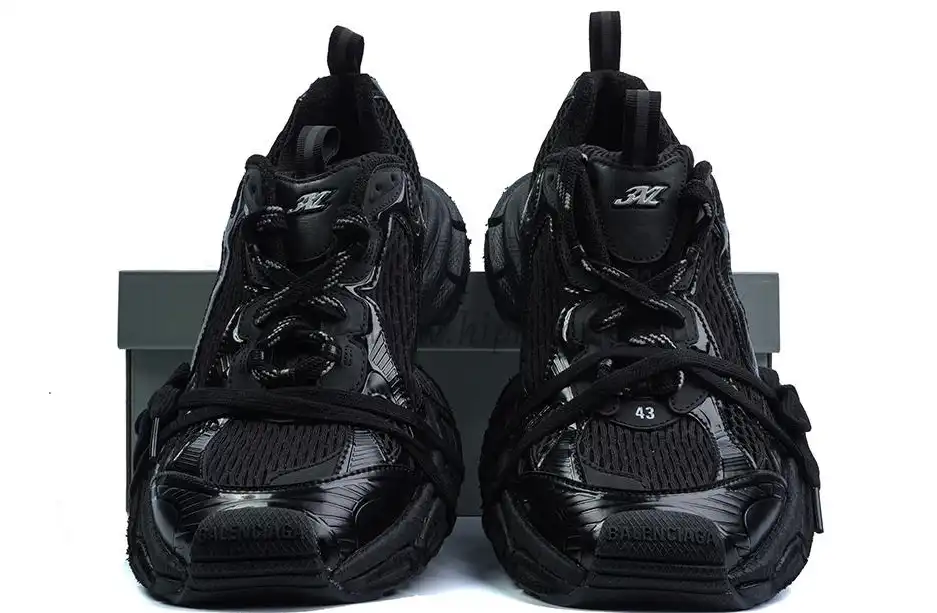 PK God Balenciaga 3XL Sneaker Worn OutBlack RETAIL MATERIALS READY TO SHIP